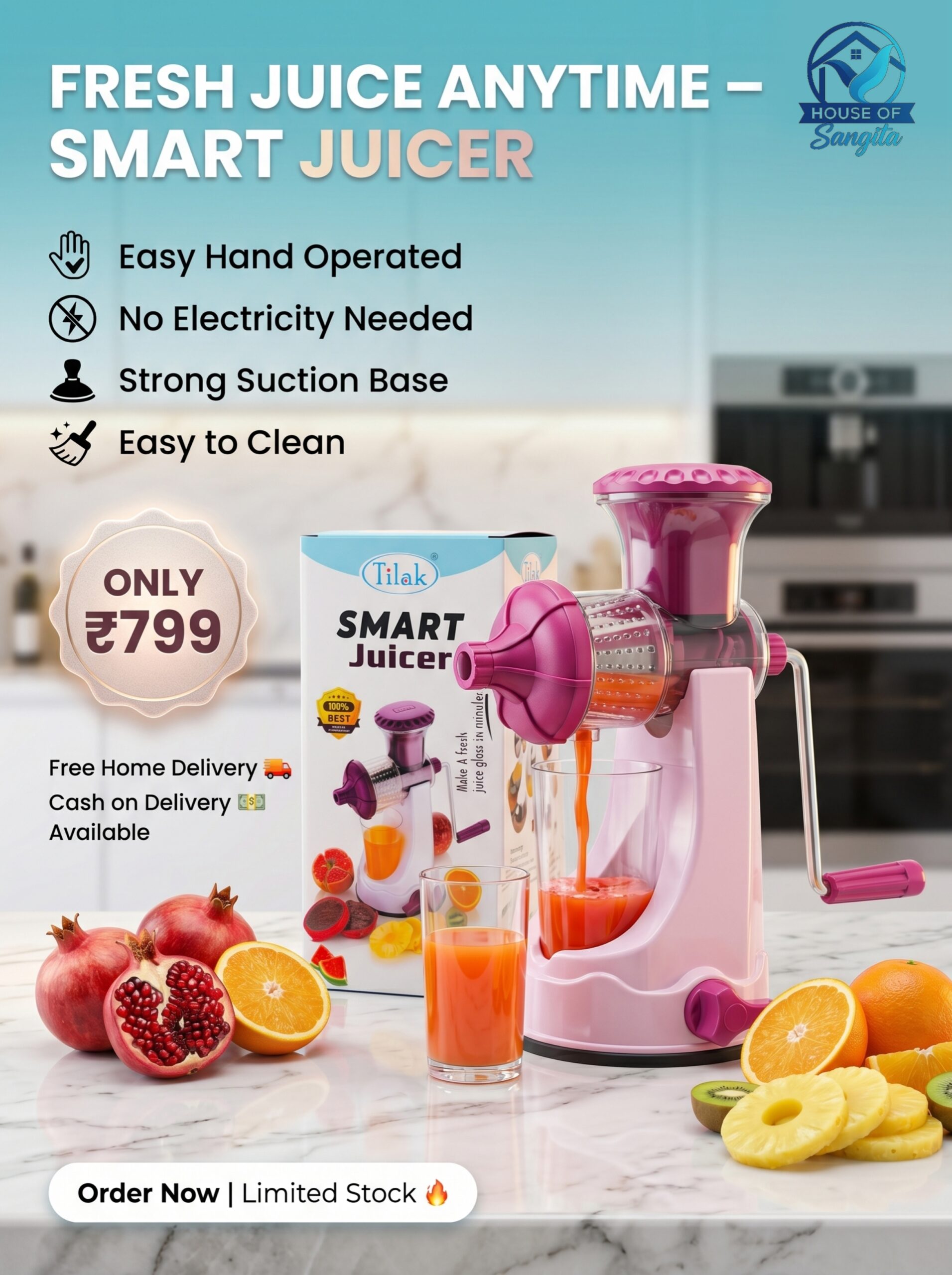 Smart Portable Juicer